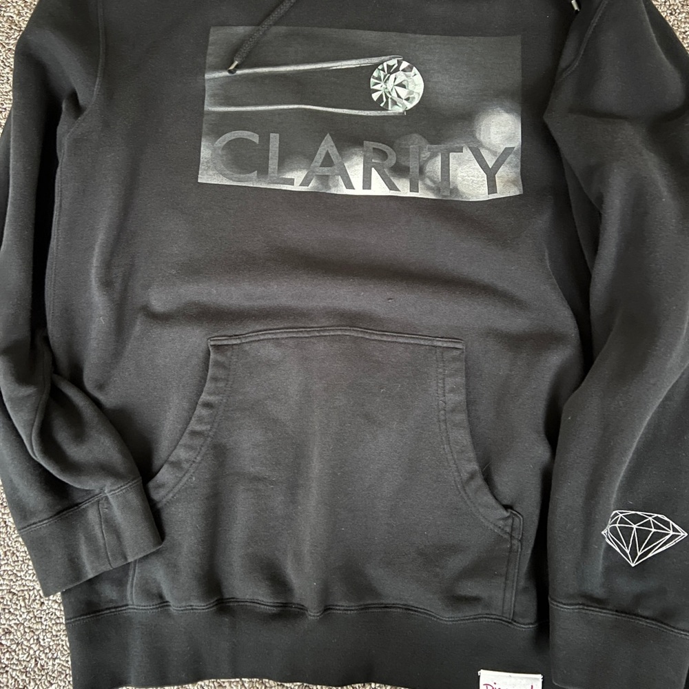 Diamond Supply Co. Black XL pullover hoodie